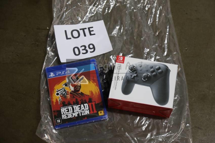 Controle de Nintendo está entre os bens disponíveis para o leilão