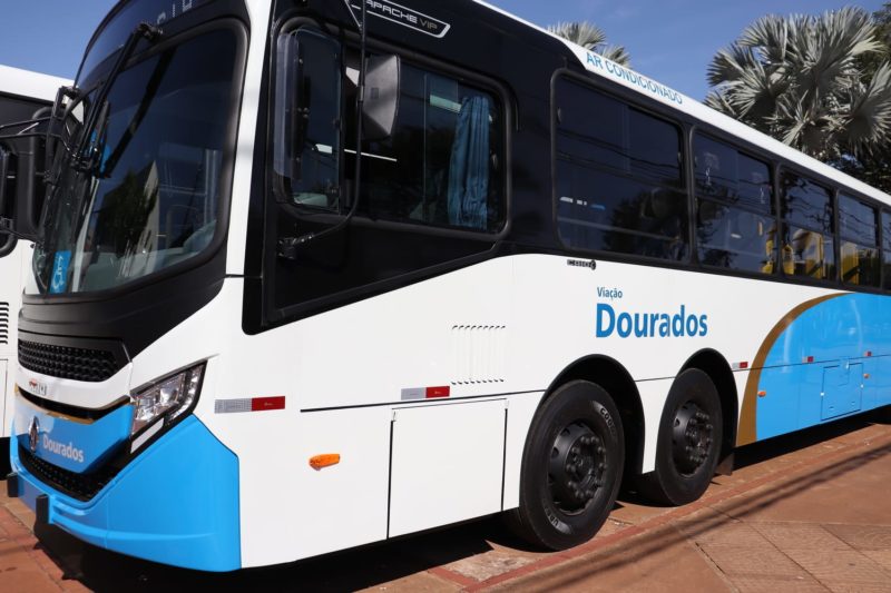Novos ônibus em Dourados