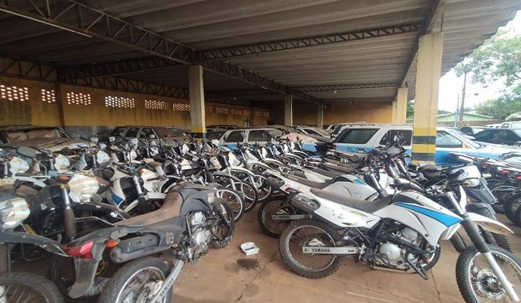 Motos para leilão