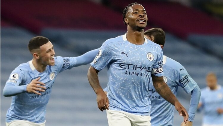 O atacante Raheem Sterling
