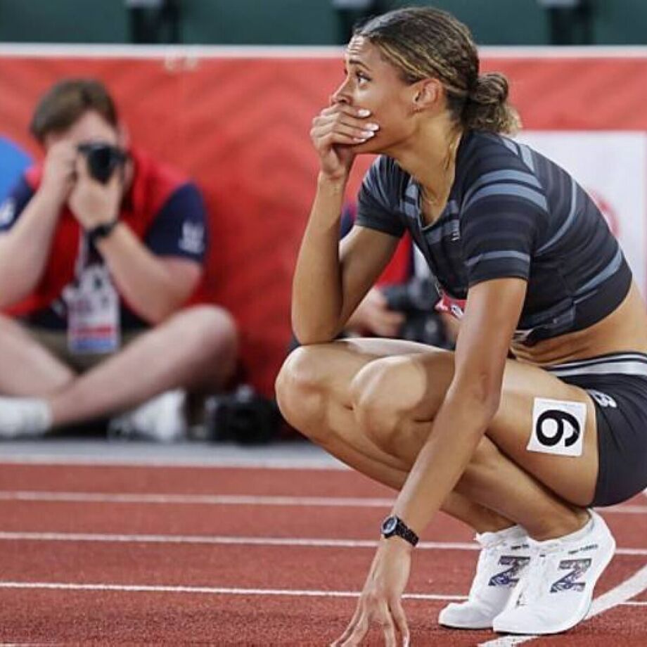 A atleta americana Sydney McLaughlin