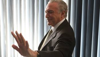 Michel Temer em foto de 2015, em Brasília