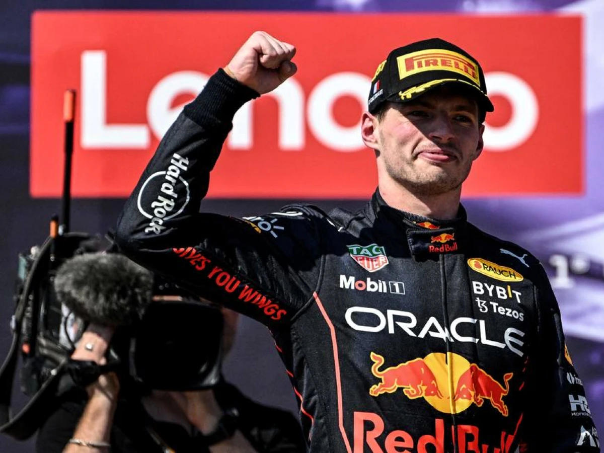 O piloto holandês, Max Verstappen