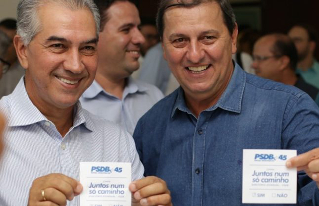 Reinaldo Azambuja e Sergio de Paula