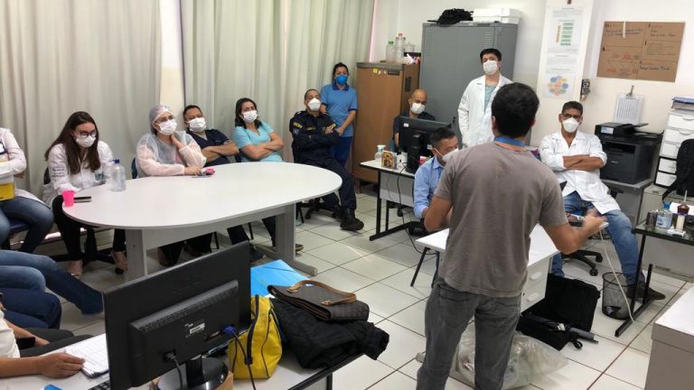 Nesta terça-feira (26), a equipe da Gerência de Saúde do Servidor (Gersau) esteve na UPA Leblon