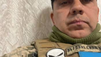 André Luís Hack Bahi, de 44 anos, morto em combate na guerra na Ucrânia há um mês