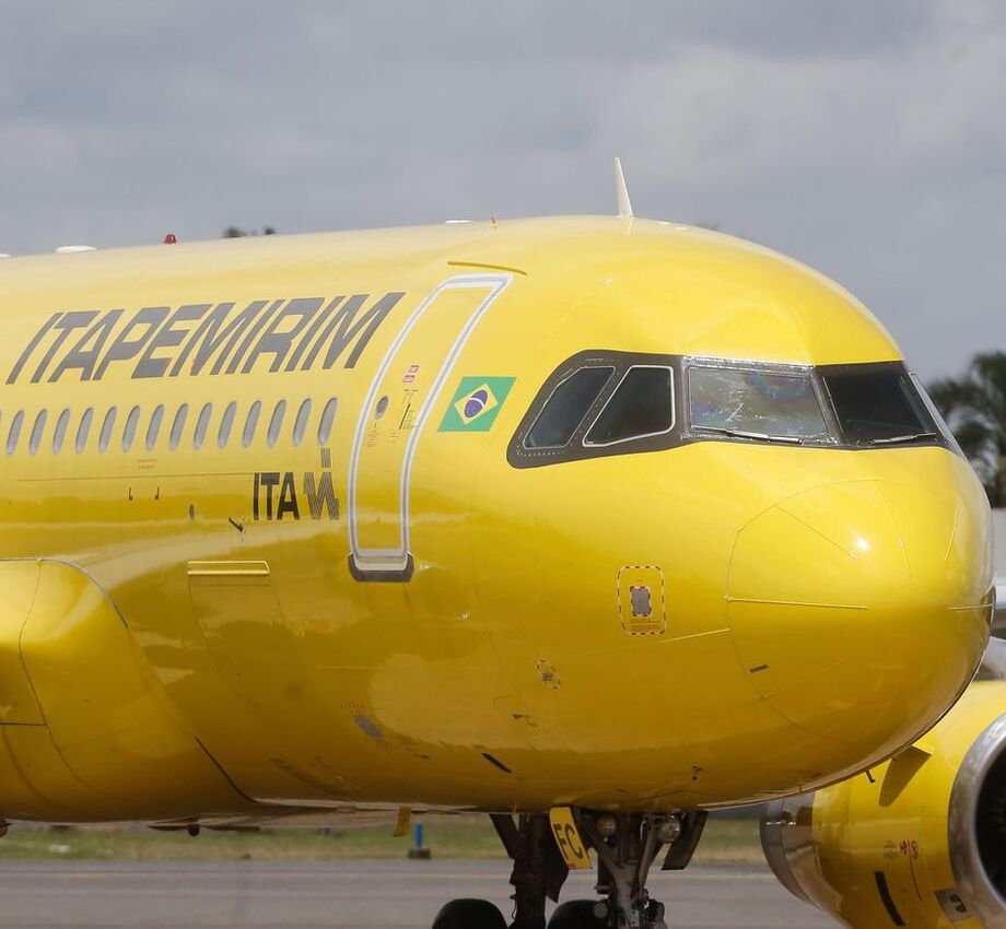 Avião da ITA; para criar companhia aérea, foram desviados R$ 45 milhões da conta da recuperação judicial do grupo, segundo a administradora judicial
