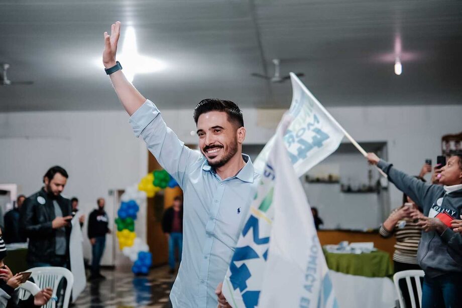 O advogado e empresário Sindoley Morais, candidato a deputado federal pelo União Brasil com o número 4444.