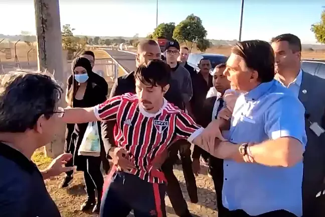 Bolsonaro e youtuber