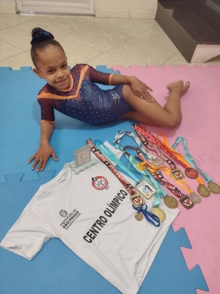 Ginasta Sophia Carvalho