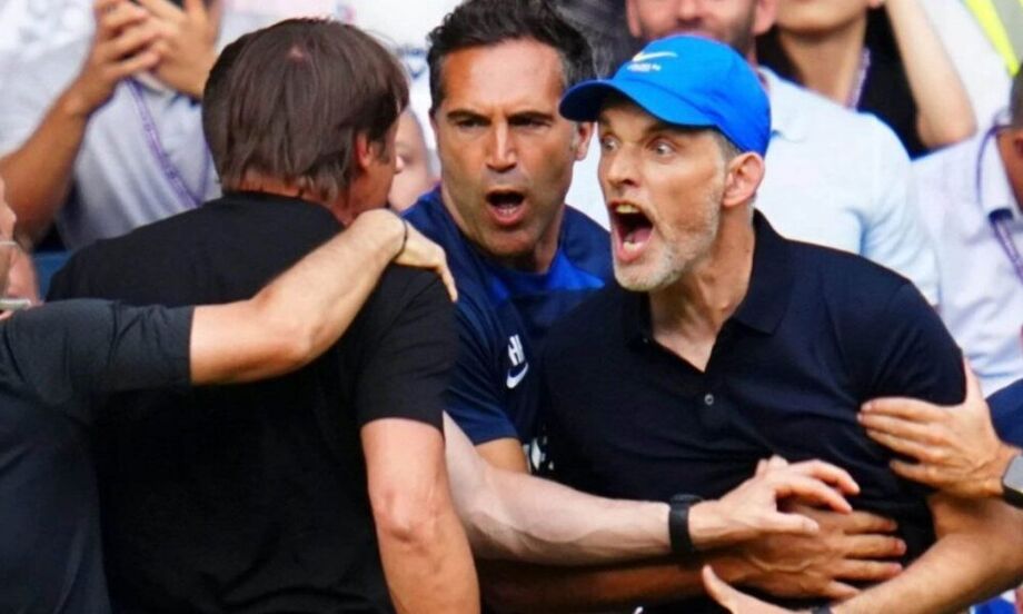 Tuchel recebe suspensão e Conte é multado após desavença em Chelsea x Tottenham