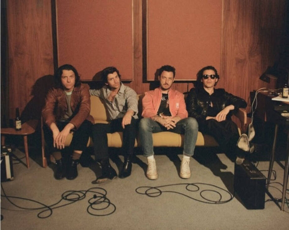 A banda britânica Arctic Monkeys