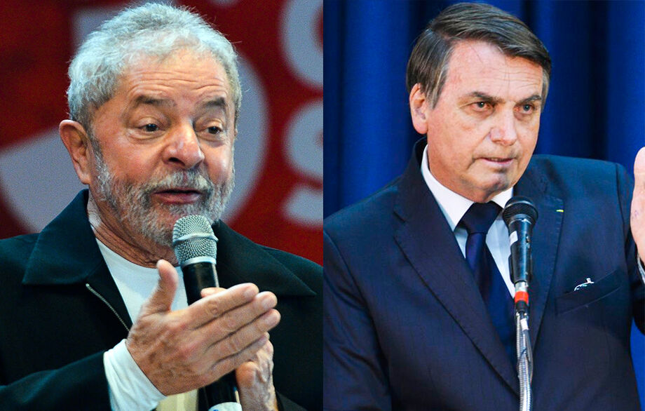 Lula e Bolsonaro