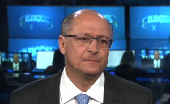 O vice-presidente da chapa Lula, Geraldo Alckmin