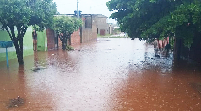 Chuva em Campo Grande