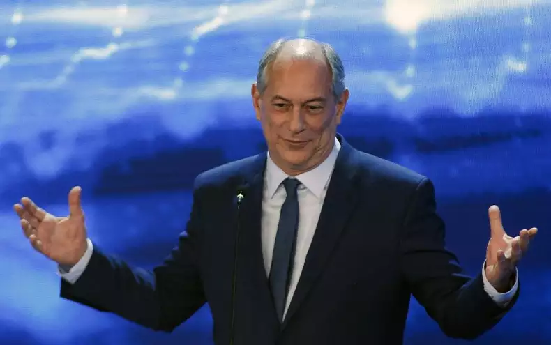 Ciro Gomes (PDT) no debate da Band