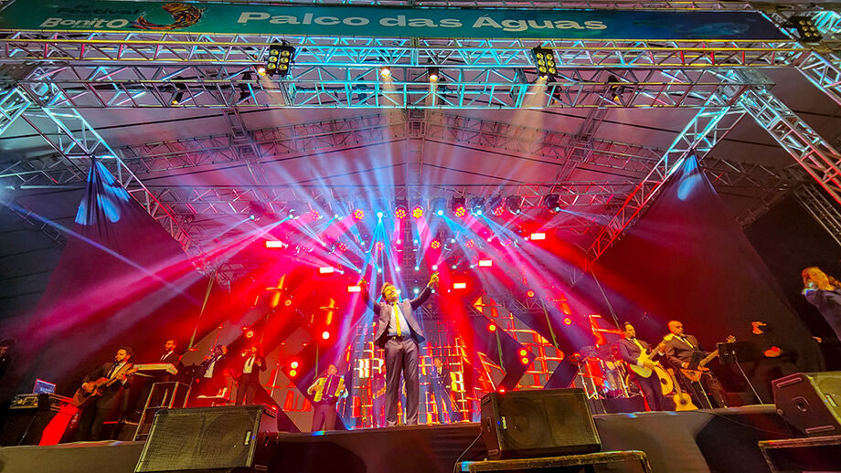 Várias atrações passaram pelo Palco das Águas