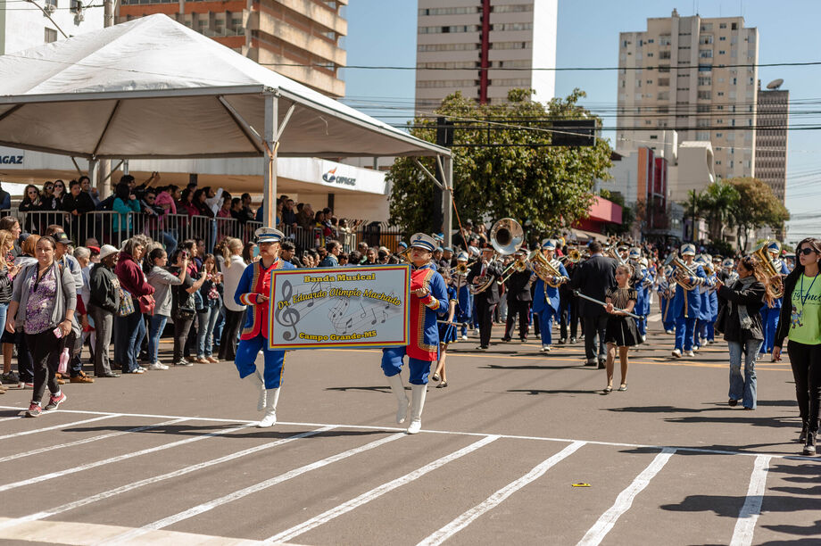 Desfile Cívico em Campo Grande