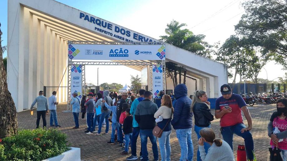 Fila em Ponta Porã