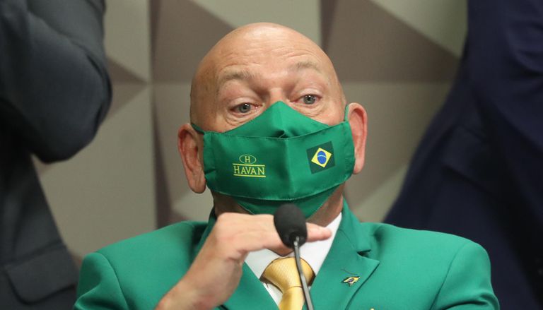 O empresário Luciano Hang, executivo da Havan, foi um dos alvos da operação autorizada pelo STF