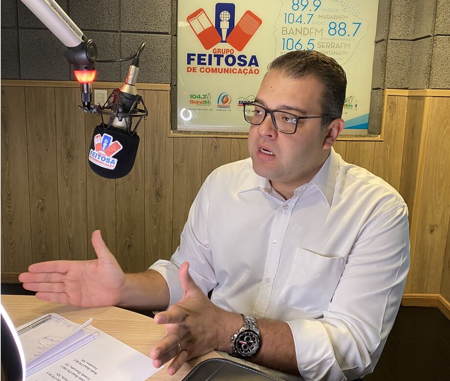 O prefeito de Dourados, Alan Guedes (PP)