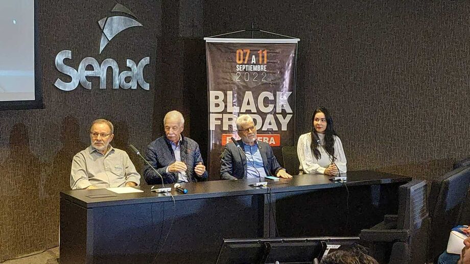 Associações comerciais sul-mato-grossenses e paraguaias lançaram na manhã desta terça-feira (9) a campanha Black Friday Fronteira, em Campo Grande.