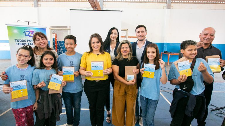 O lançamento do Wolbito em Casa aconteceu na manhã desta terça-feira (16) na Escola Municipal Rachid Saldanha Derzi