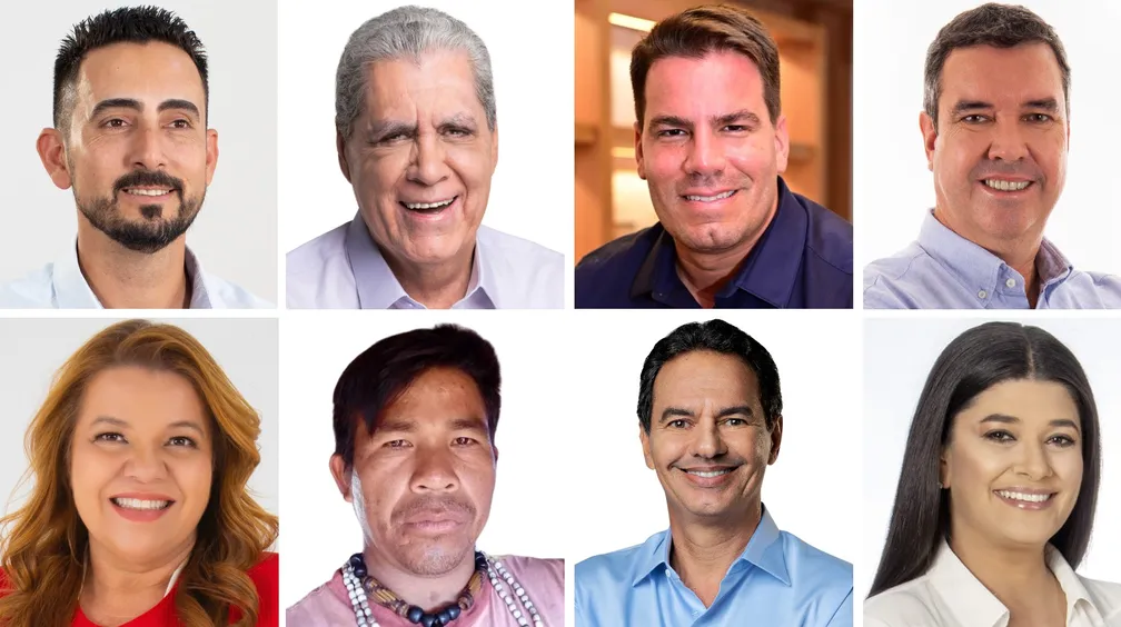 Candidatos ao governo de MS