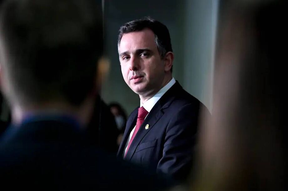 O presidente do Senado, Rodrigo Pacheco