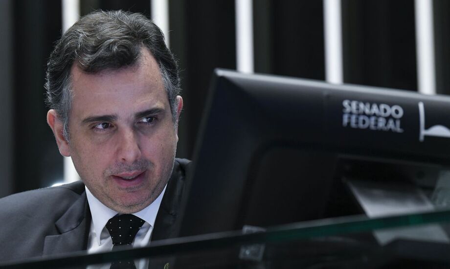 O presidente do Senado, Rodrigo Pacheco (PSD-MG)