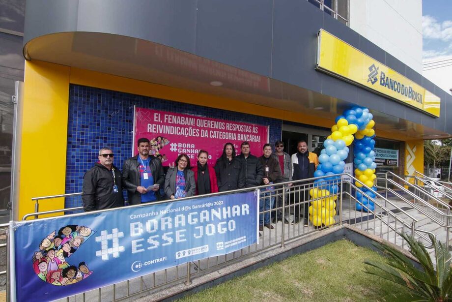 Manifestação nesta manhã
