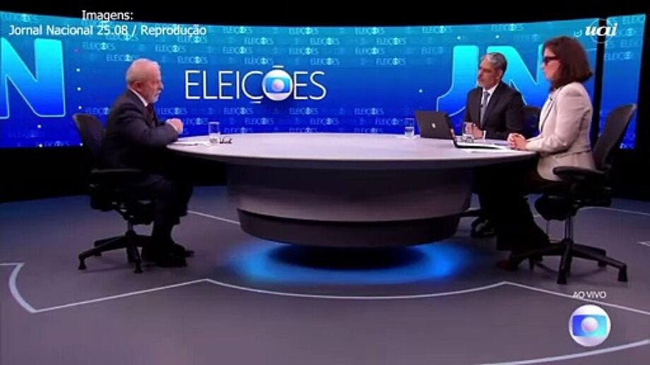 Lula no JN