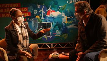 Ex-ministra Marina Silva (Rede) e Fernando Haddad (PT)