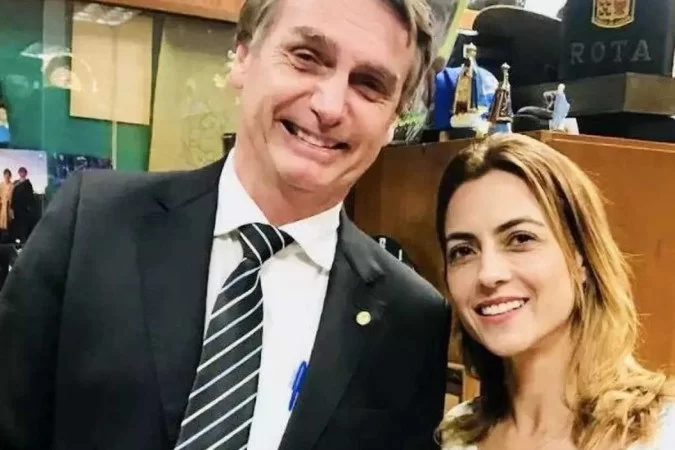 Bolsonaro e Soraya em 2018