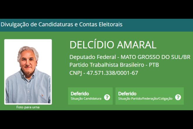 TRE-MS decide a favor da candidatura de Delcídio Amaral para deputado federal