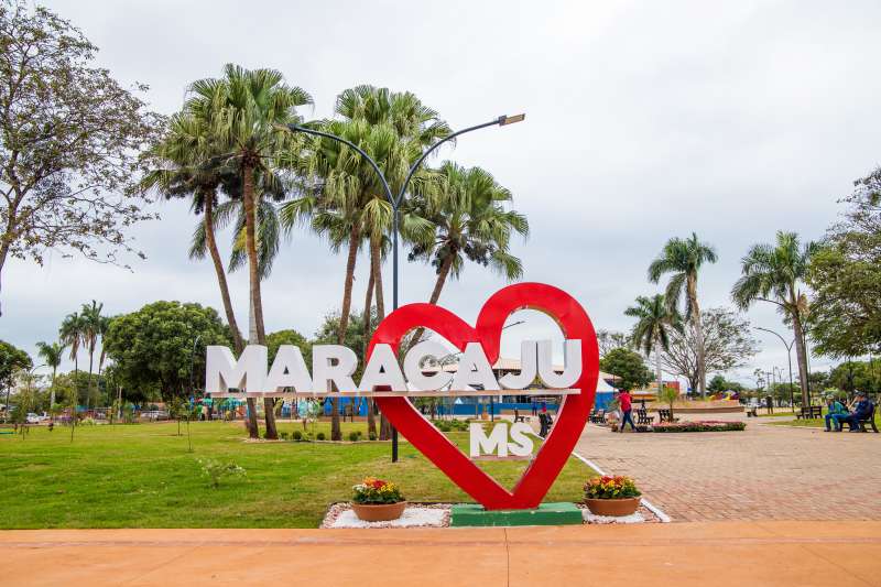 A ação acontece na Praça Central de Maracaju