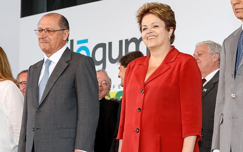 Dilma Rousseff e Geraldo Alckmin