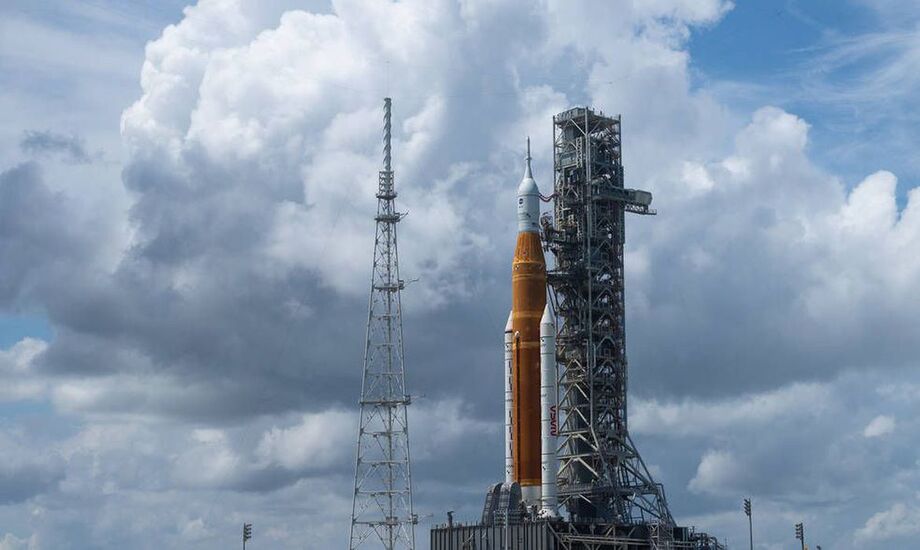 Base de lançamento de foguetes da NASA