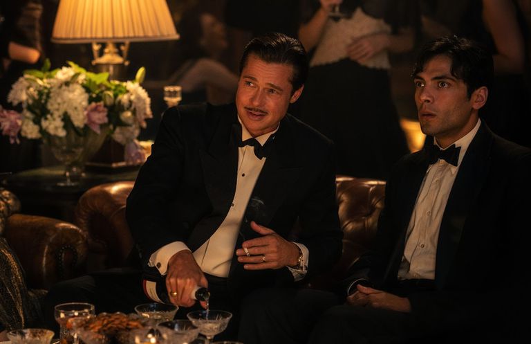 Brad Pitt e Diego Calva