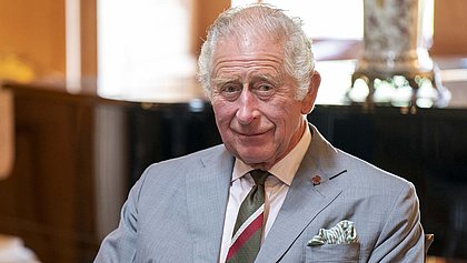 O futuro monarca, o rei Charles III.