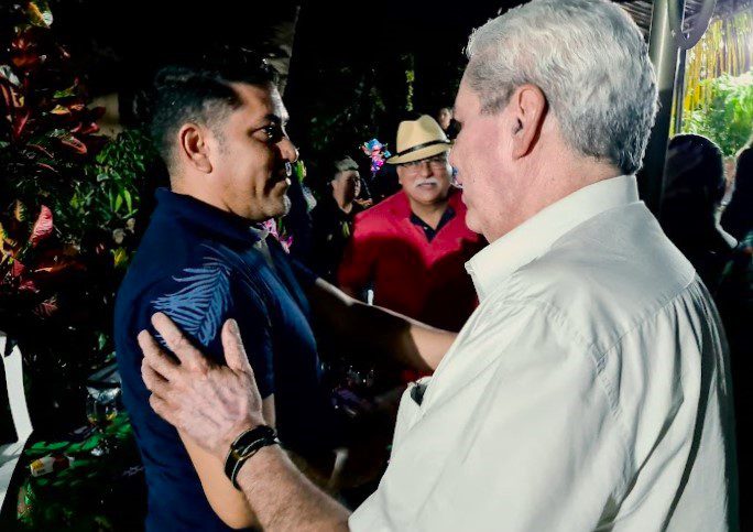 Puccinelli esteve em Jaraguari