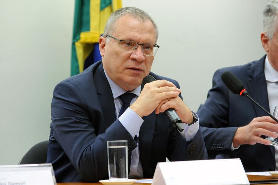 O ex-ministro da Justiça Eugênio Aragão durante uma audiência pública.