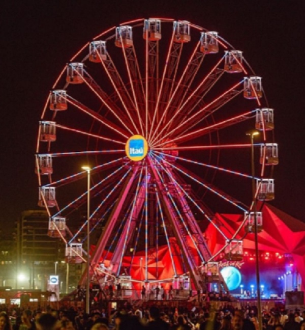 Rock in Rio vira parque de diversões no domingo