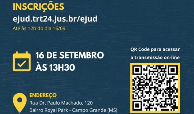 TJMS, MPT e TRT promovem seminário on-line e gratuito sobre inclusão de pessoas com deficiência