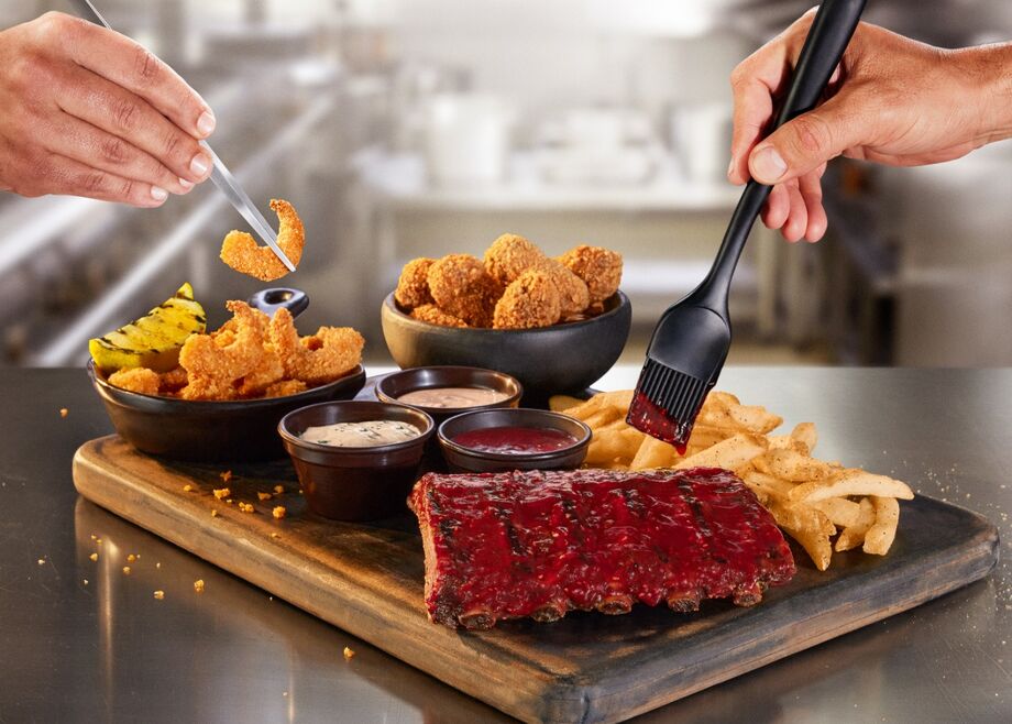 Pratos do Outback
