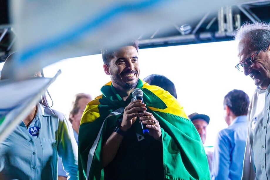 Advogado e empresário Sindoley Morais, candidato a deputado federal pelo União Brasil com o número 4444