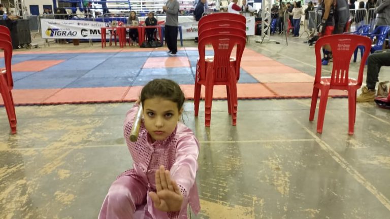 Desta vez, Ana Beatriz Bitencourt Giroletta estará em Goiânia, de 12 a 16 de outubro para disputar o Brasileiro de Kung Fu