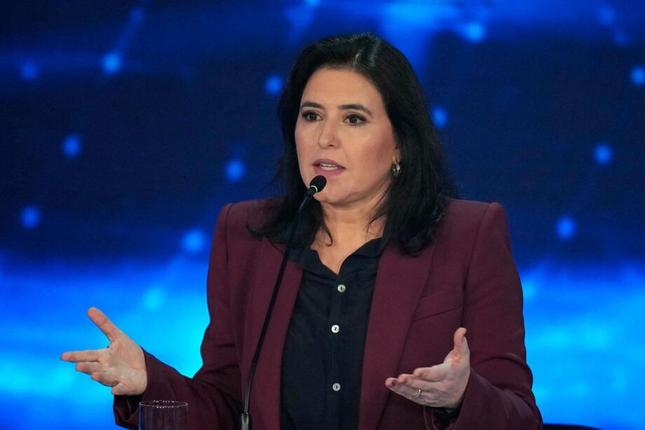 Para Simone Tebet, hostilidade na campanha é resultado de 'polarização odiosa'.