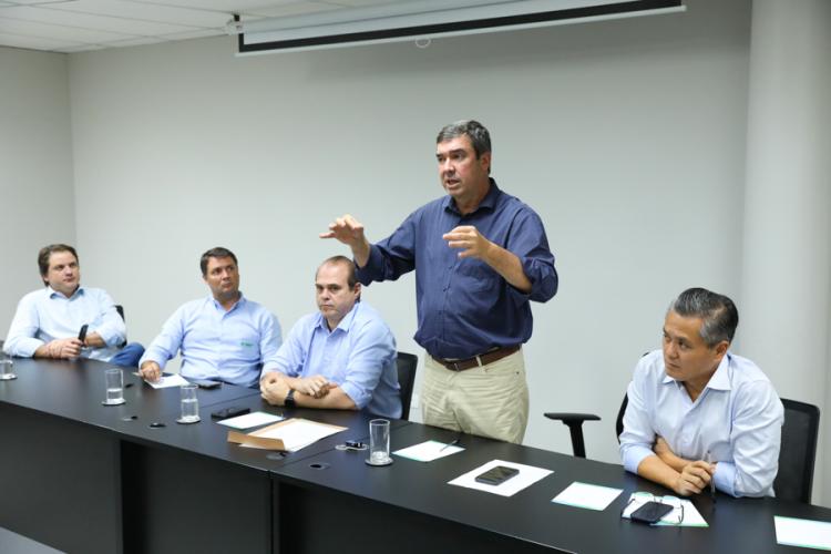 Eduardo Riedel recebeu o apoio dos produtores rurais