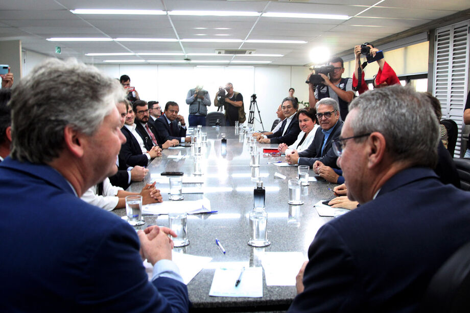 Reunião na Assembleia Legislativa